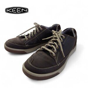 KEEN Mens Glenhaven Sneaker brown size 8